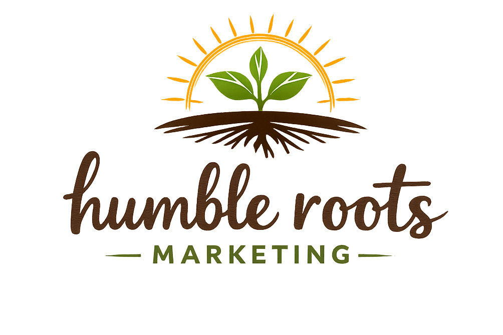 humble roots marketing logo